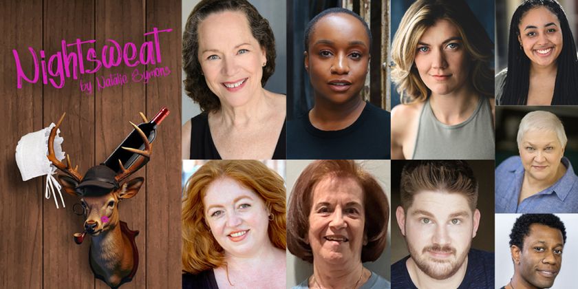 Cast Set for NIGHTSWEAT at The SigPro Studio Photo