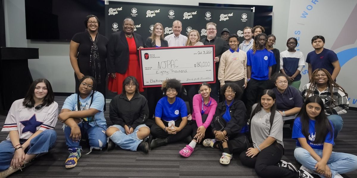 NJPAC Receives $80,000 Grant From Devils Youth Foundation For Professional Training Program