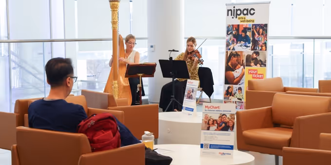 NJPAC's MUSIC IN THE LOBBY Expands to Clara Maass Medical Center Photos