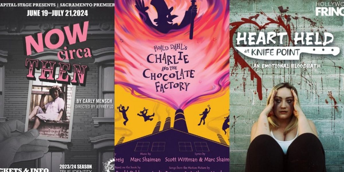 NOW CIRCA THEN, ROALD DAHL'S CHARLIE AND THE CHOCOLATE FACTORY, HEART HELD AT KNIFE POINT– Check Out This Week's Top Stage Mags