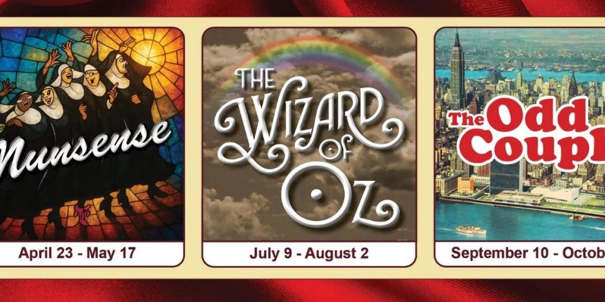 NUNSENSE, THE WIZARD OF OZ & THE ODD COUPLE Set for Legacy Theatre 2026 Mainstage Season