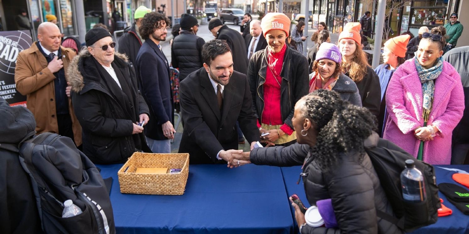 NYC Mayor Mamdani Joins UNDER THE RADAR Theater Festival to Promote Free Ticket Giveaway  Image