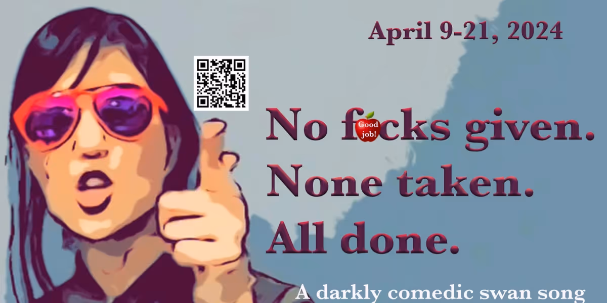 Pamela L Paek To Present NO F*CKS GIVEN. NONE TAKEN. ALL DONE. For Fringe NYC