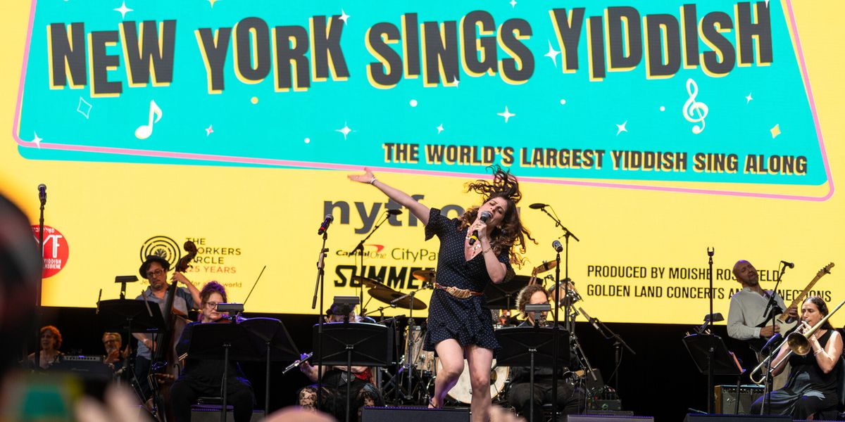 NYTF's NEW YORK SINGS YIDDISH to be Presented in Central Park