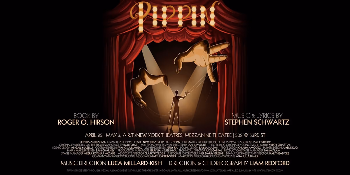 NYU Tisch New Theatre Will Present PIPPIN This Spring