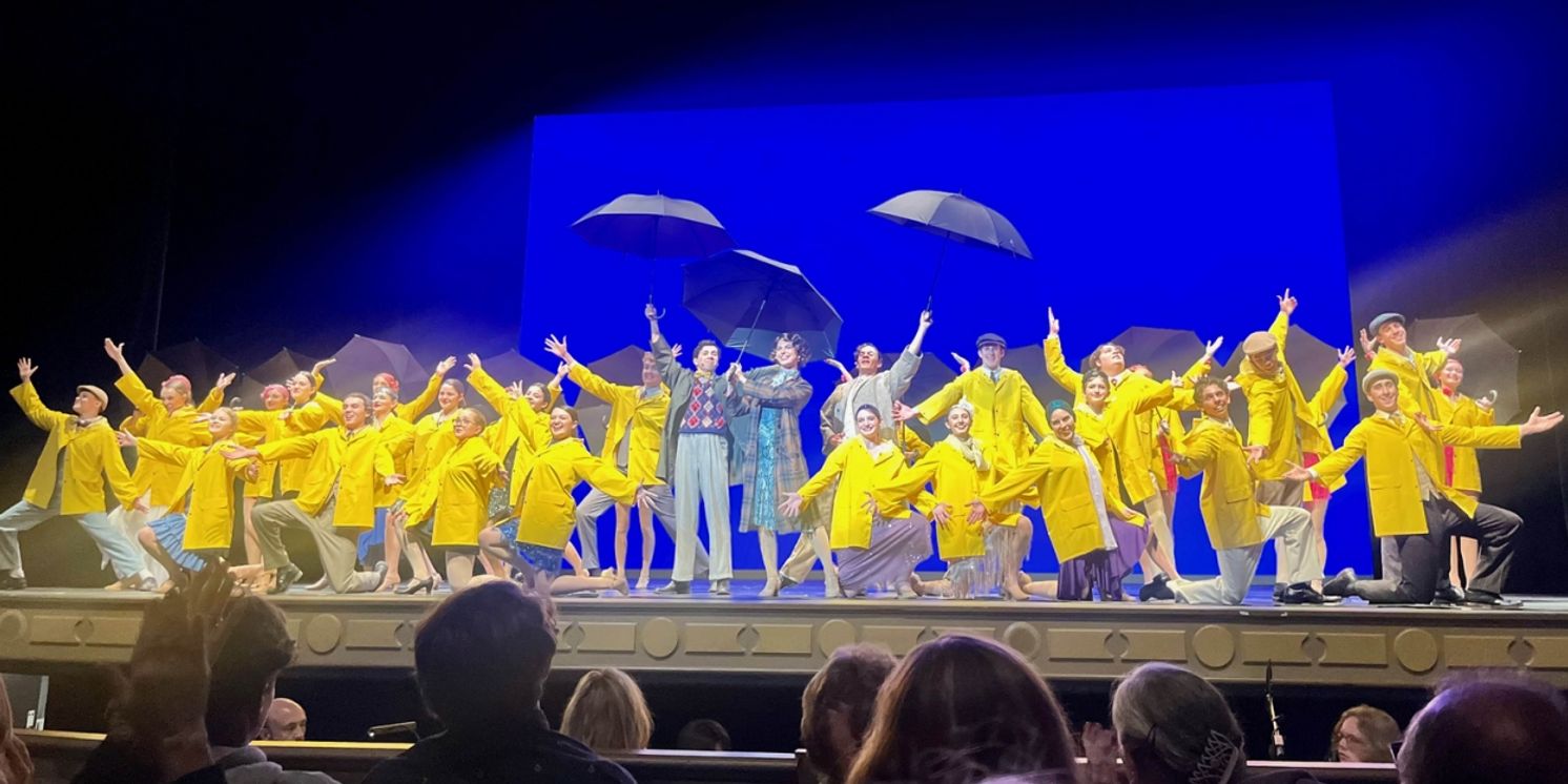 Cast Set for SINGIN' IN THE RAIN at San Marcos High School Marquis Performing Arts Center  Image