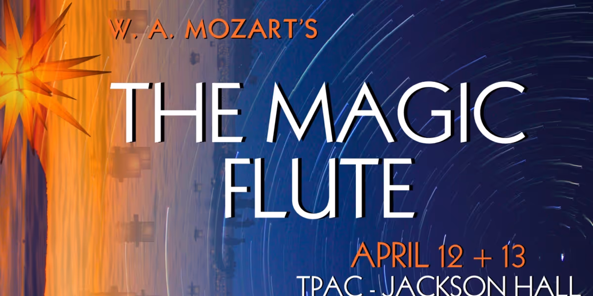 Nashville Opera Will Perform Mozart's THE MAGIC FLUTE