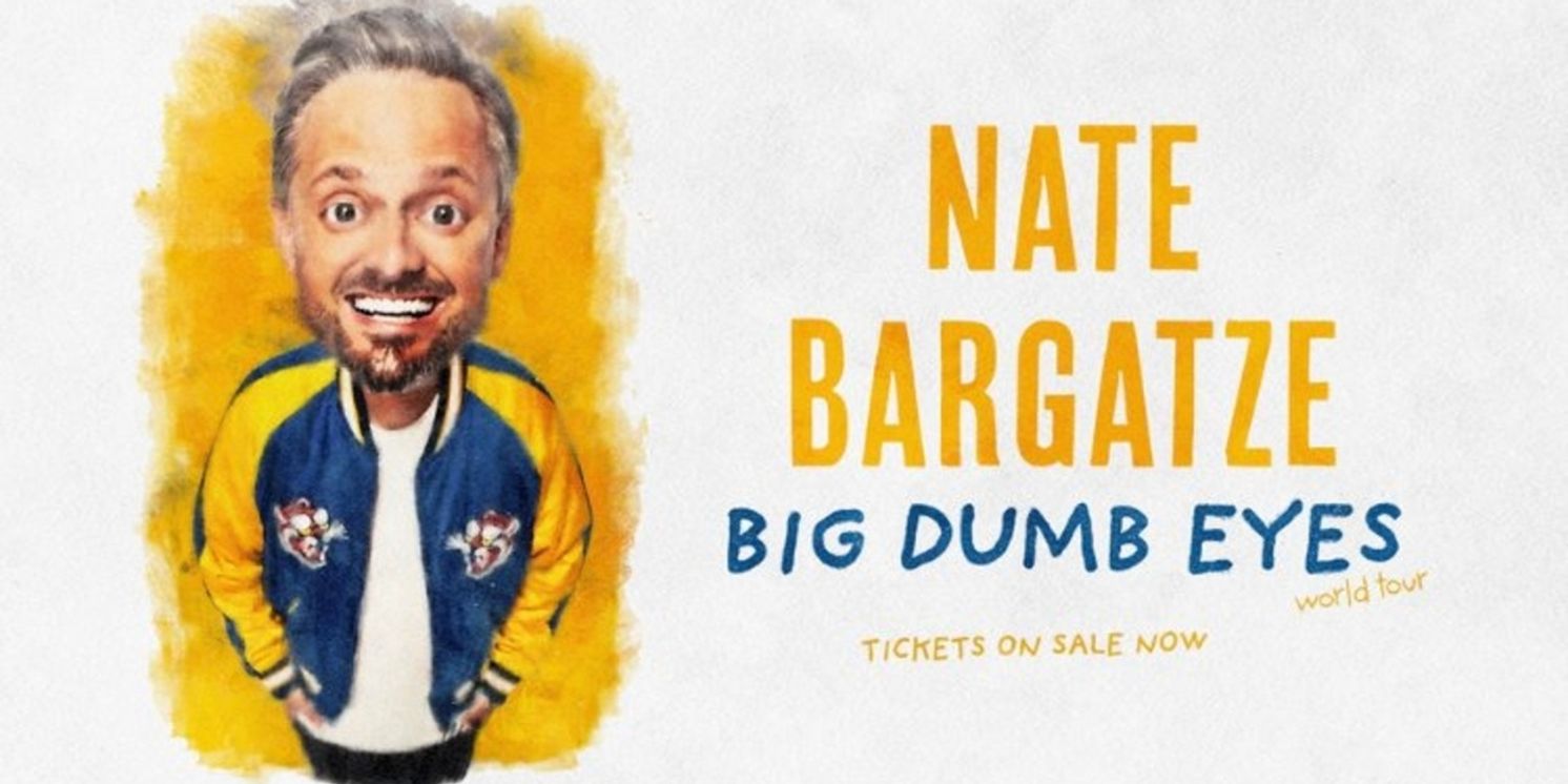 Nate Bargatze Will Bring BIG DUMB EYES World Tour to Fargo  Image