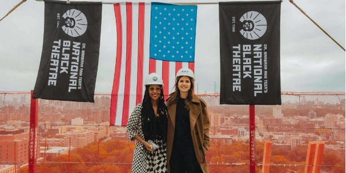 National Black Theatre, Ray and LMXD Celebrate the Topping Out of NBT's New Home