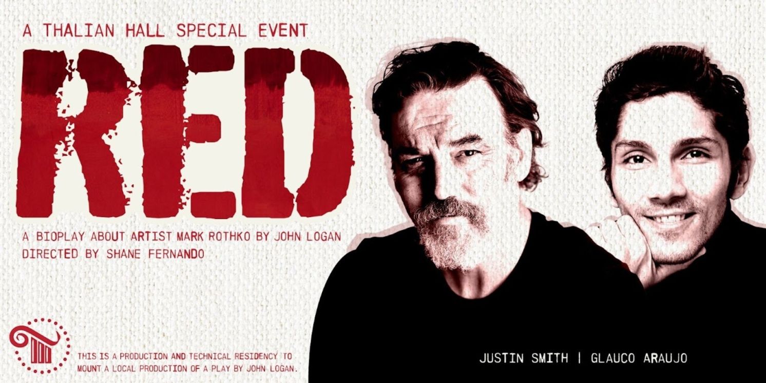 National Tour of RED Premieres at Thalian Hall  Image