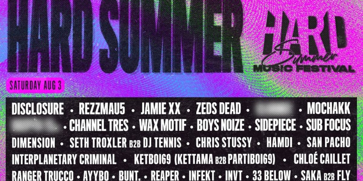 Nelly Furtado, Major Lazer & More Set for 2024 HARD Summer Music Festival