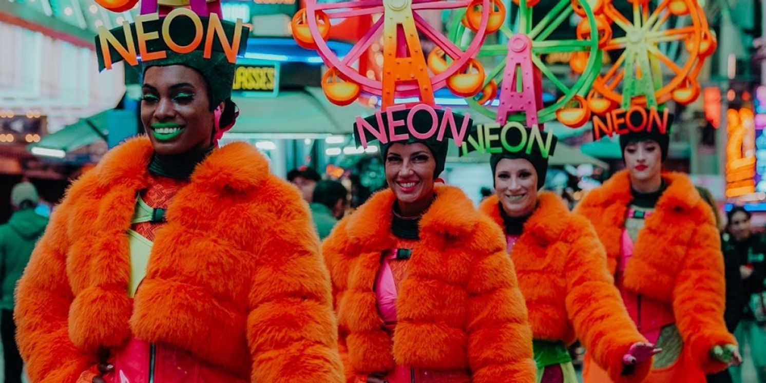 Neon Trees and TroyBoi Kick Off Inaugural Neon City Festival in Downtown Las Vegas  Image