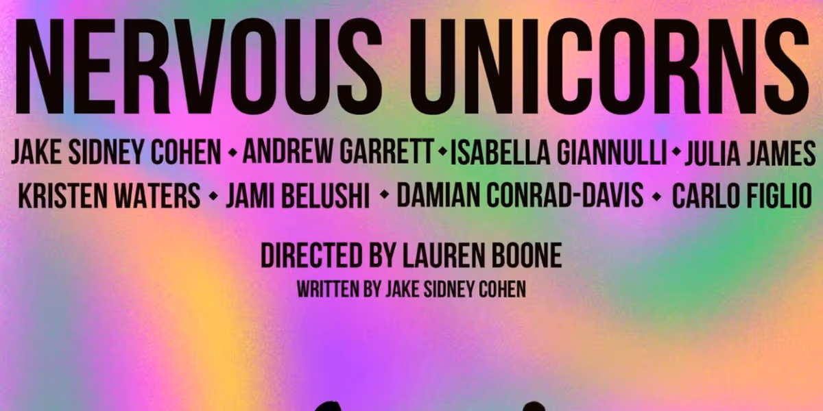 New Play NERVOUS UNICORNS to be Presented at The Cat's Crawl This Month