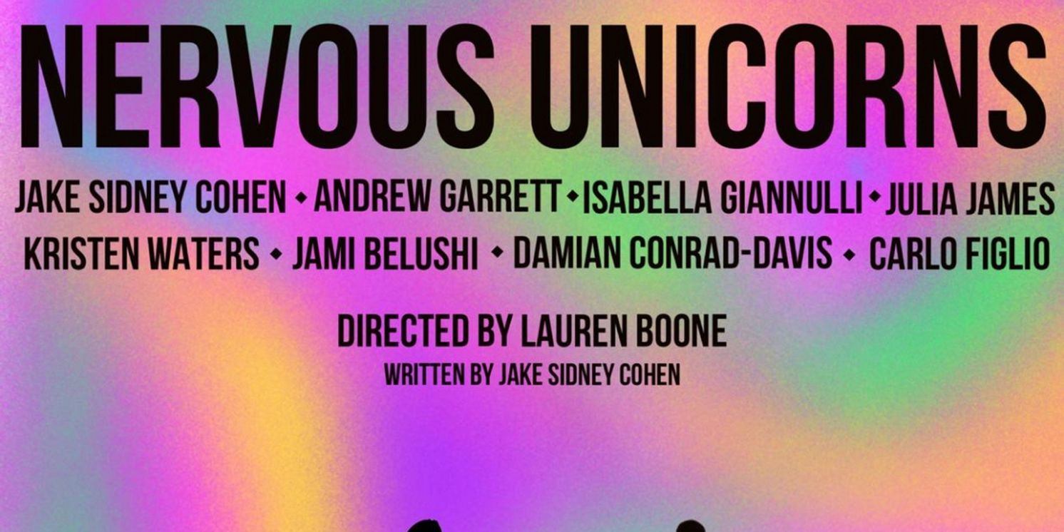 New Play NERVOUS UNICORNS to be Presented at The Cat's Crawl This Month  Image
