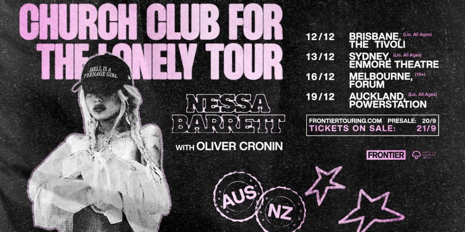 Nessa Barrett Announces Debut Headline Australia & New Zealand Tour This December  Image