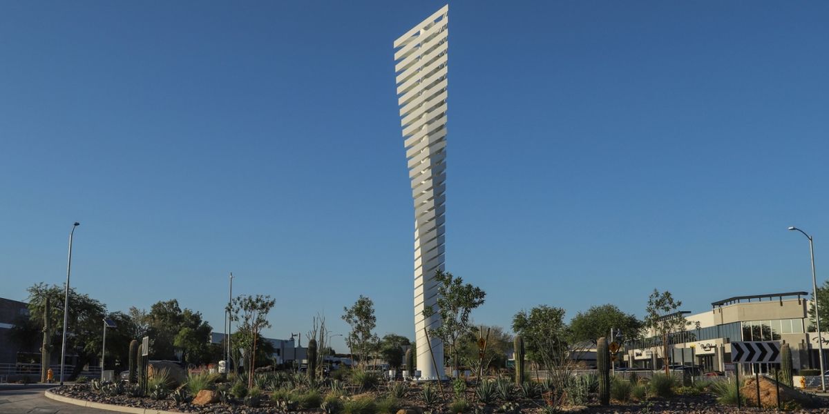 New Public Artwork By World-Renowned Artist Livens Up Scottsdale Roundabout
