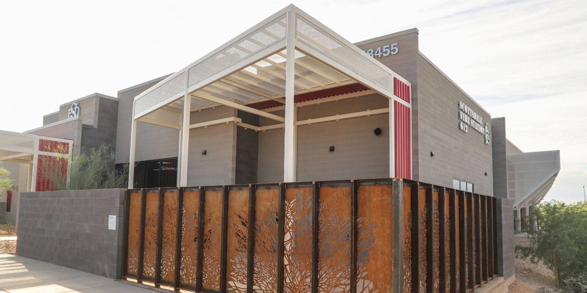 New Public Artwork Celebrates Firefighters’ Service at Scottsdale Fire Station 612