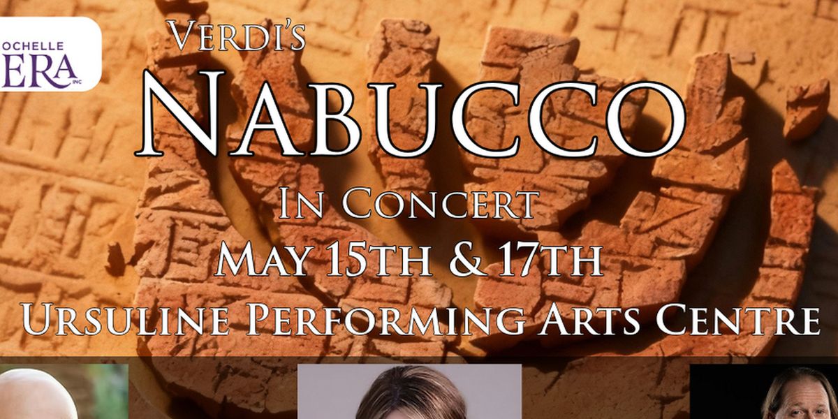 New Rochelle Opera Unveils Casting for Concert Performances of NABUCCO