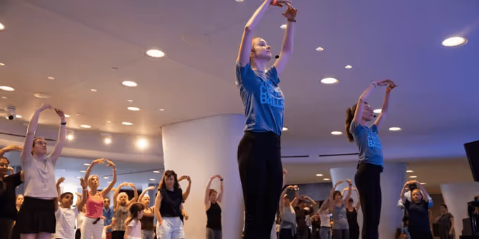 New York City Ballet Leads Ballet-Inspired Movement Workshop for Lincoln Center