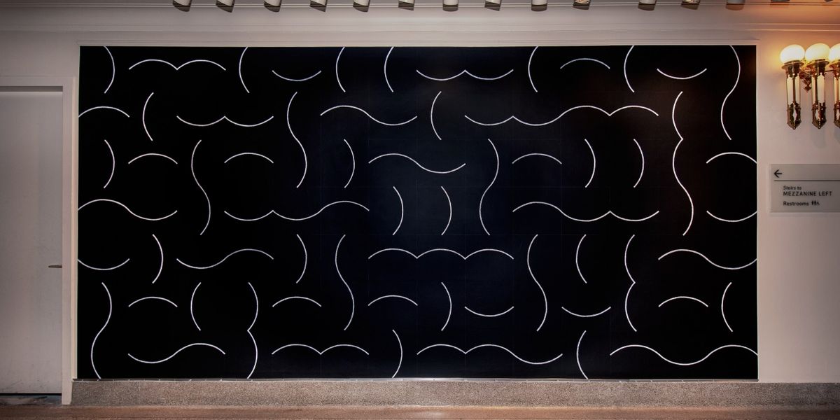 New York City Center Unveils Sol LeWitt's Wall Drawing #357