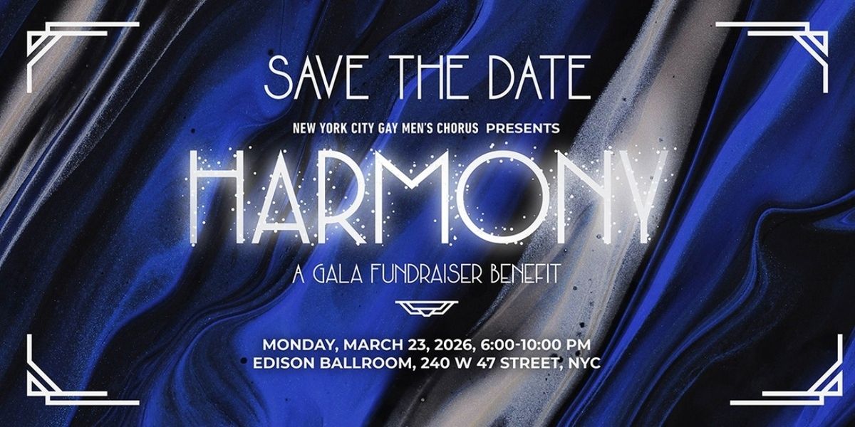 New York City Gay Men's Chorus Will Honor John Kander at Annual Gala HARMONY