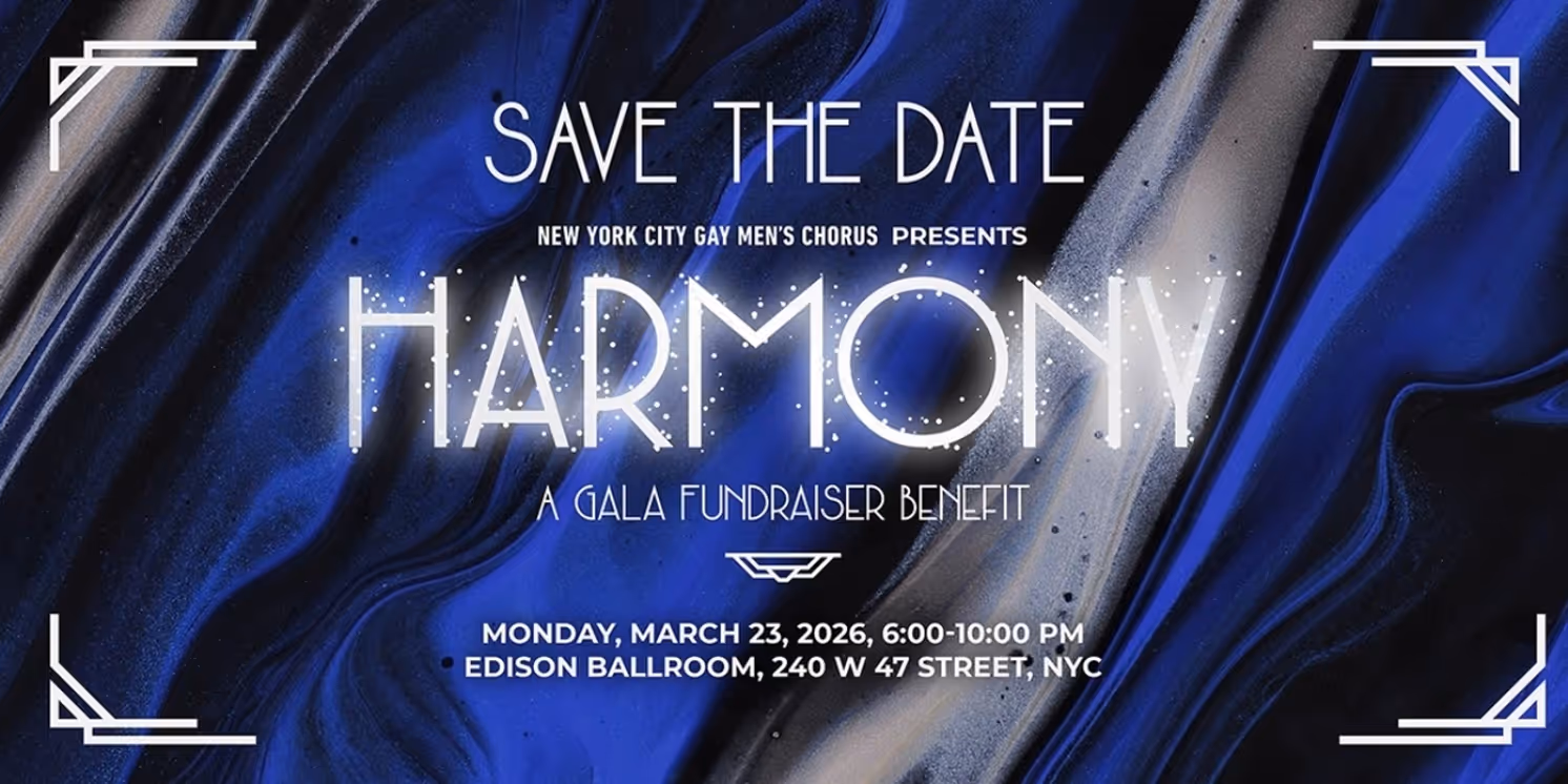 New York City Gay Men's Chorus Will Honor John Kander at Annual Gala HARMONY  Image