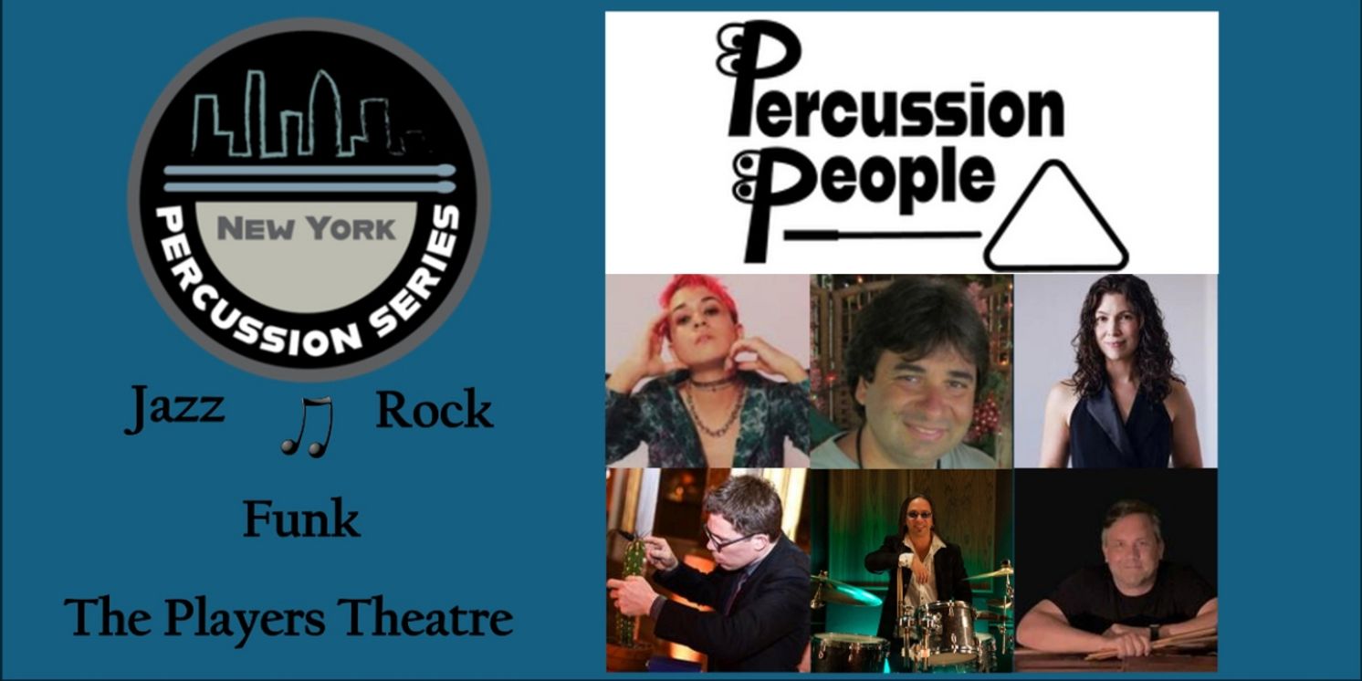 New York Percussion Series to be Presented At The Players Theatre  Image