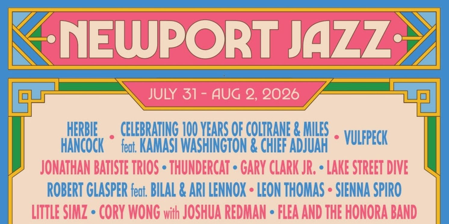 Newport Jazz Festival Unveils Full 2026 Lineup with Jon Batiste, Thundercat, & More  Image
