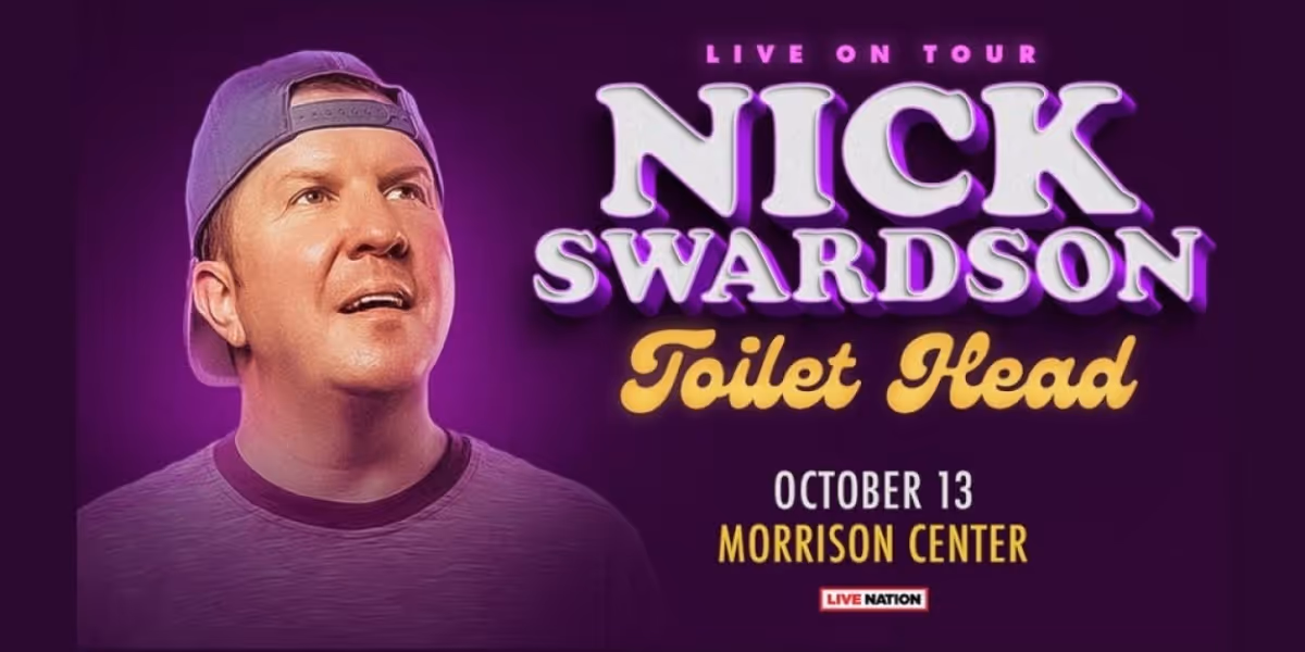 Nick Swardson is Coming to the Morrison Center Next Month