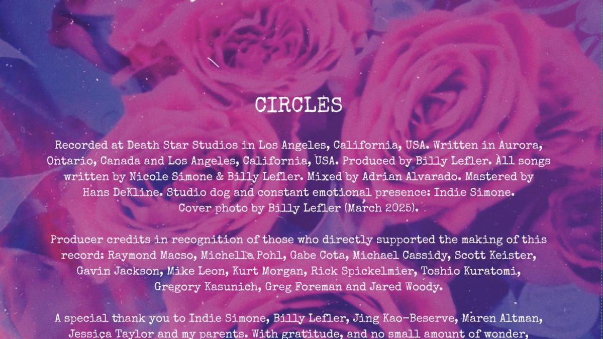 Nicole Simone Releases Debut Album CIRCLES