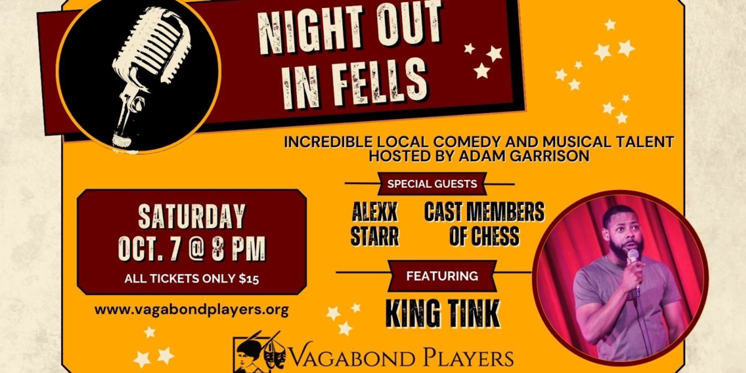 Vagabond Players to Present NIGHT OUT IN FELLS Next Weekend  Image