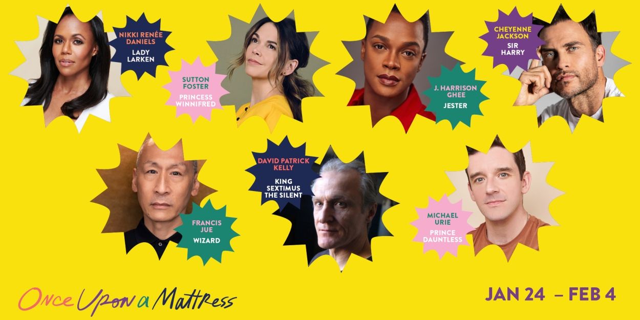 Nikki Renée Daniels, J. Harrison Ghee, Cheyenne Jackson & More Join Encores! ONCE UPON A MATTRESS  Image