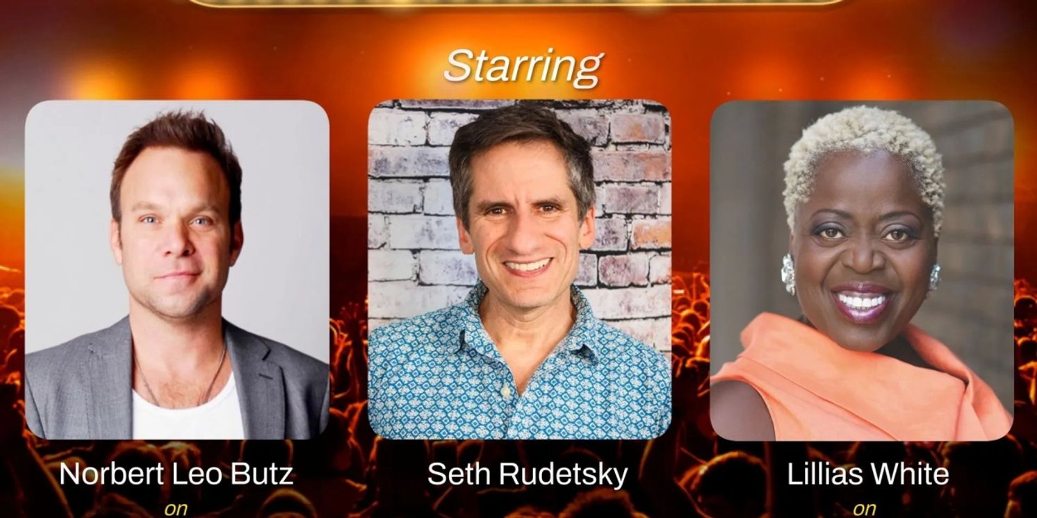 Norbert Leo Butz and Lillias White Will Join Seth Rudetsky's Broadway Concert Series at The Studebaker Theater  Image