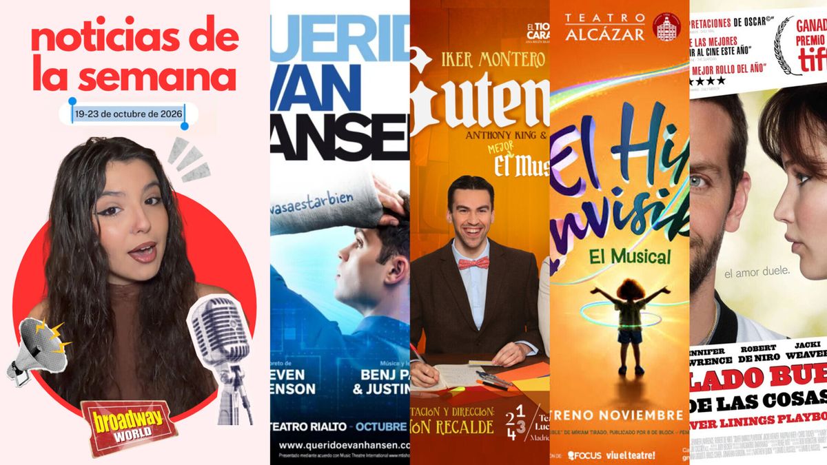 Noticias de la semana: El regreso de GLEE, el estreno de QUERIDO EVAN HANSEN y el elenco de WARRIORS