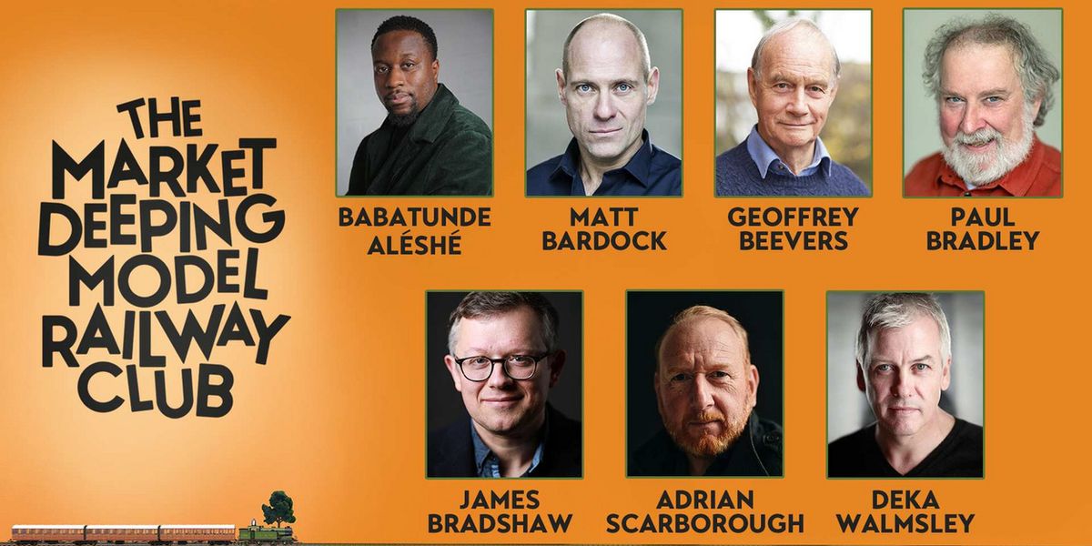 Cast Set for THE MARKET DEEPING MODEL RAILWAY CLUB at Nottingham Playhouse