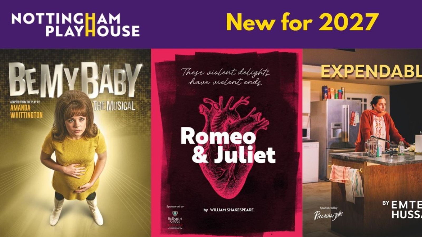 Installing Gate Spring Nottingham Playhouse to Present BE MY BABY: THE MUSICAL Spring/Summer ...