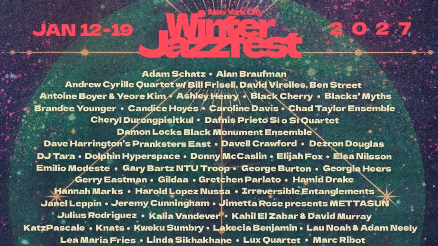 NYC Winter Jazzfest to Open 23rd Edition With William Parker and Coltrane Tributes
