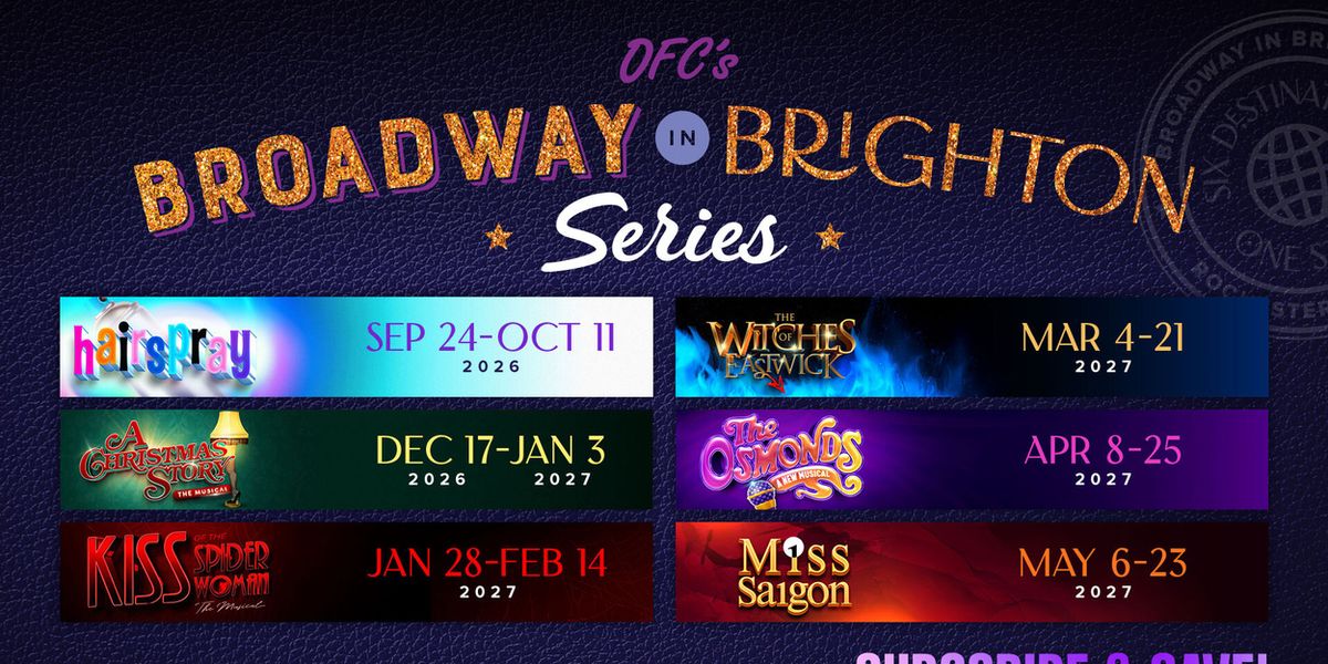 OFC Creations Theatre Unveils 2026-27 Broadway in Brighton Lineup - THE OSMONDS Musical and More