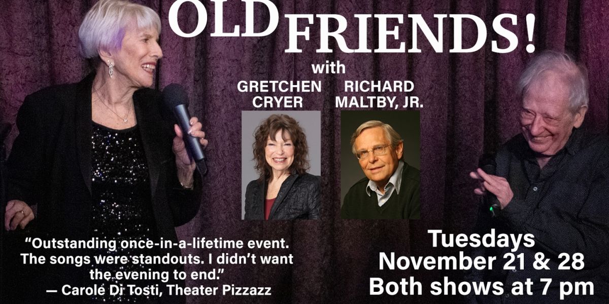 Barbara Bleier and Austin Pendleton Bring OLD FRIENDS! Back To Pangea