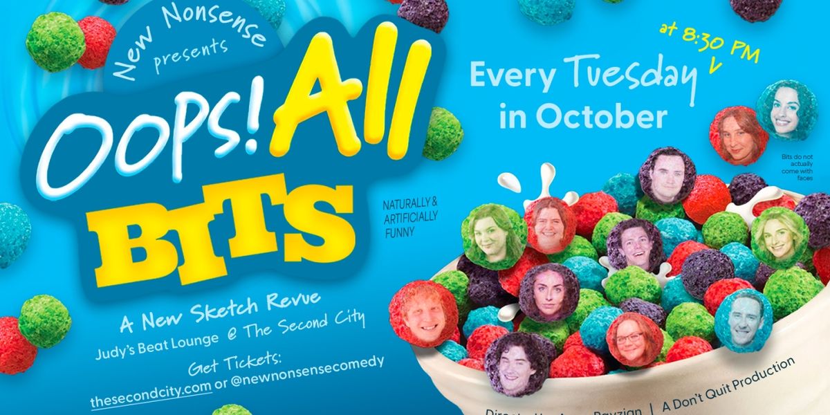 OOPS! ALL BITS Comedy Show Comes to the Second City's Judy's Beat Lounge This October
