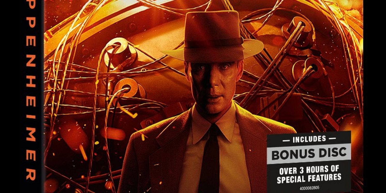 OPPENHEIMER Sets 4K Ultra HD, Blu-ray & Digital Release  Image