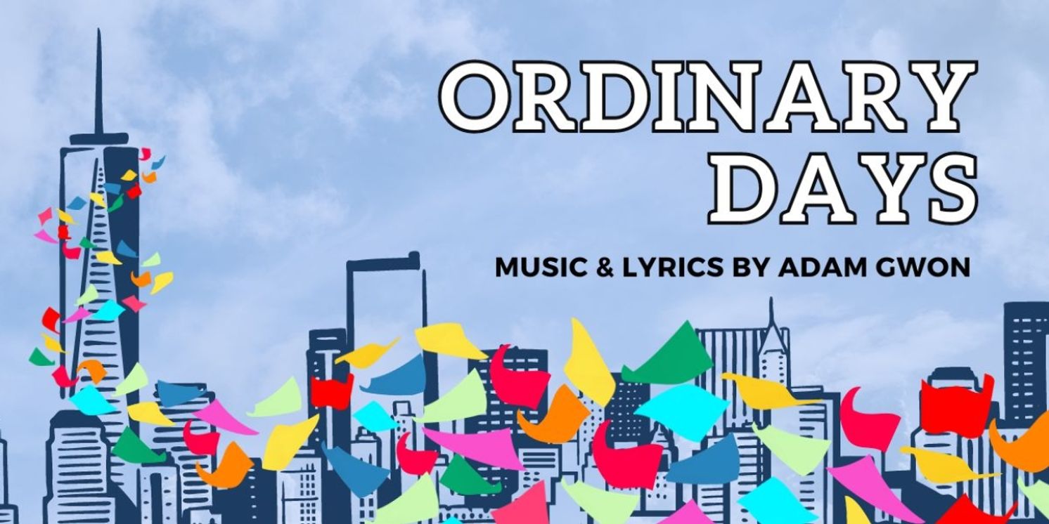 ORDINARY DAYS to be Presented at Playhouse Square in March  Image