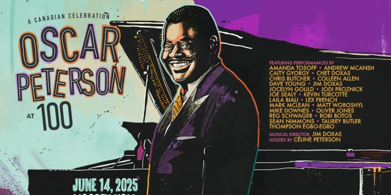 OSCAR PETERSON AT 100: A CANADIAN CELEBRATION Comes To Massey Hall In June  Image