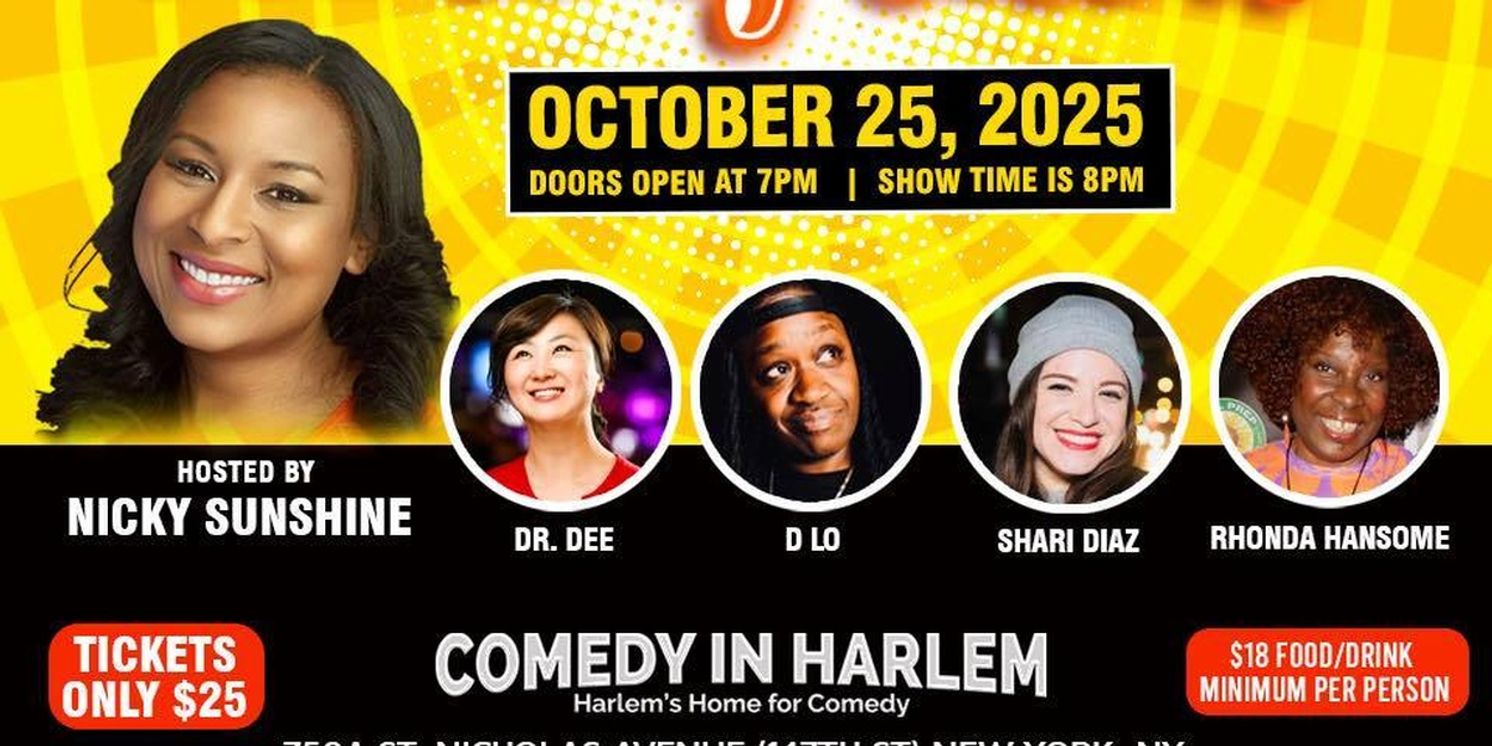 Rhonda Hansome Joins LADIES NIGHT COMEDY SHOW at  Comedy In Harlem  Image
