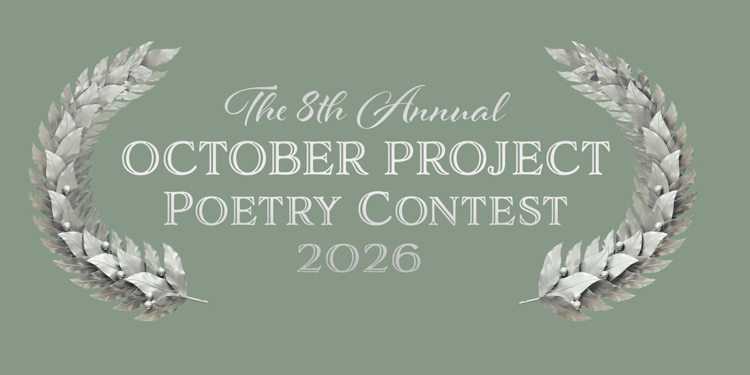 October Project Poetry Contest Returns for 8th Year This April  Image