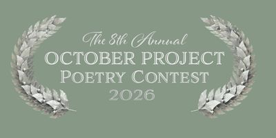 October Project Poetry Contest Returns for 8th Year This April Photo