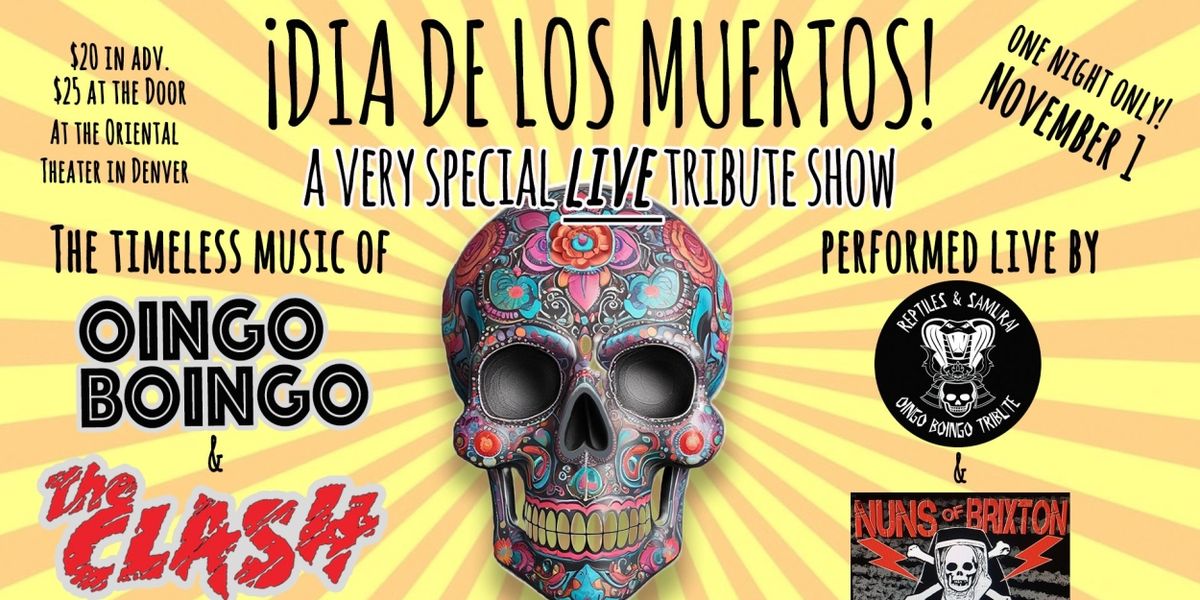 Oingo Boingo/The Clash Tribute Show Announced At The Oriental!