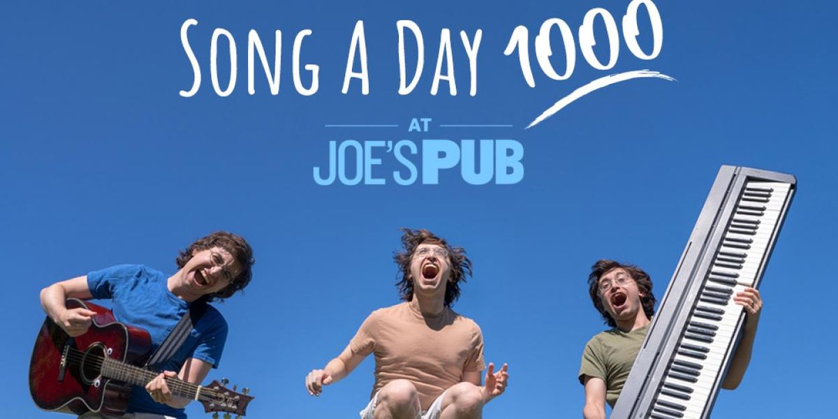 Oliver Richman to Mark Song-a-Day #1,000 at Joe's Pub