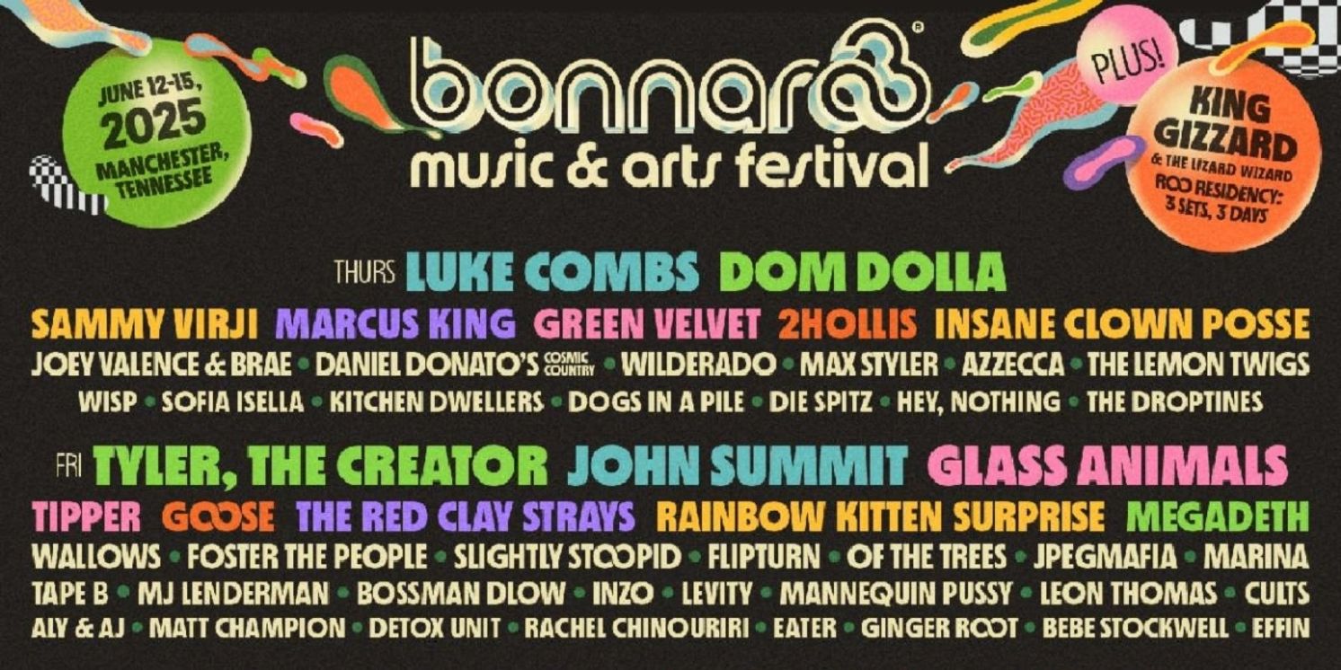 Olivia Rodrigo, Hozier, & More Join Bonnaroo Music & Arts Festival 2025 Lineup  Image