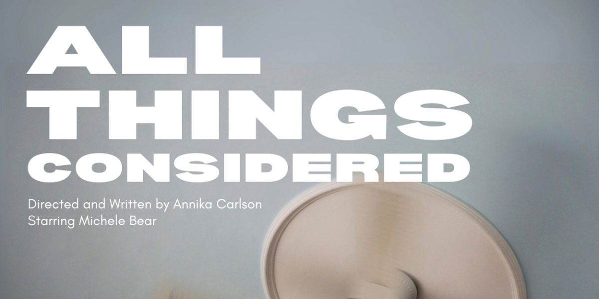 One-Woman Show ALL THINGS CONSIDERED Makes International Debut
